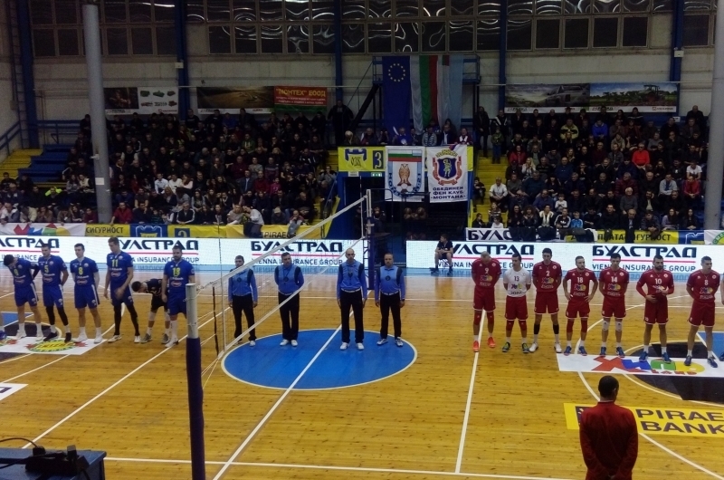 ЦСКА спечели с 3 1 33 31 26 24 25 18 25 23 гостуването си на Монтана