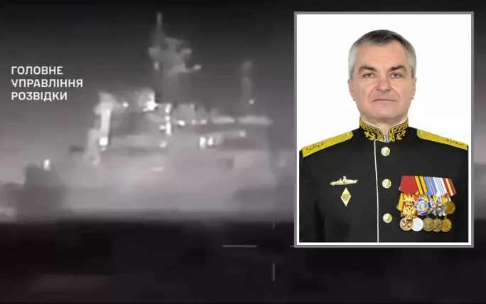 Адмирал Виктор Соколов командир на Черноморския флот на Русия е