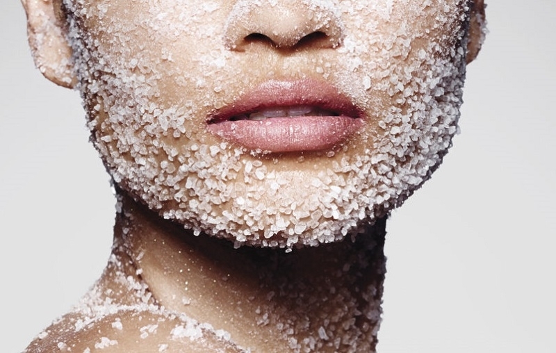 Солта е идеална за решаване на проблемите с външния вид