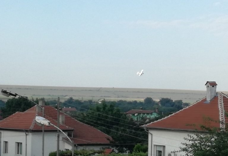 Поредното въздушно третиране против комари бе извършено днес в Козлодуй