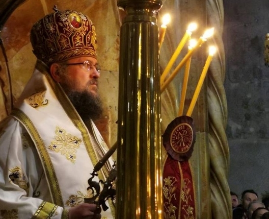 Врачанският митрополит Григорий е участвал в отслужването на света литургия