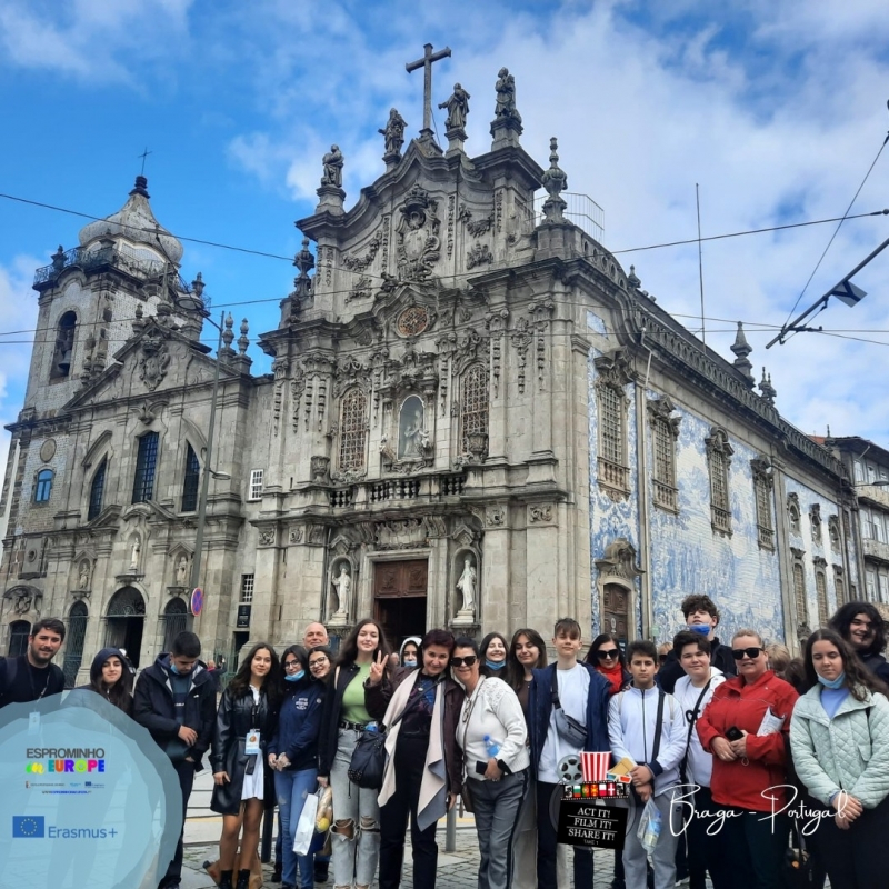 Ученици и учители от врачанската природо математическа гимназия посетиха Португалия в
