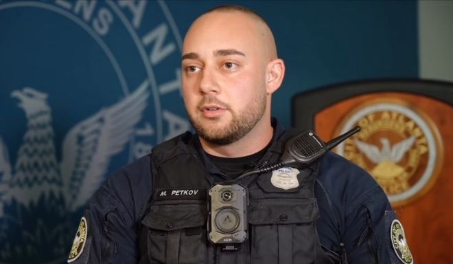 Българин стана полицай на годината в Атланта