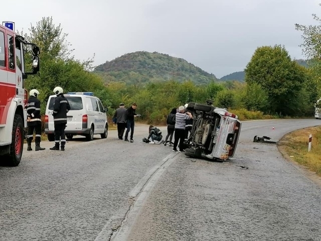 Тежка катастрофа е станала на подбалканския път София Бургас