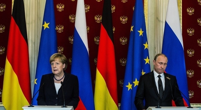 Германският канцлер Ангела Меркел и руският президент Владимир Путин ще