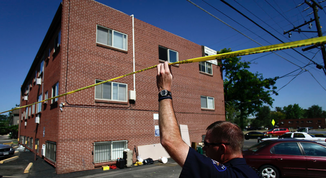 41 годишен мъж е извършил тройно убийство този понеделник застрелвайки бившата