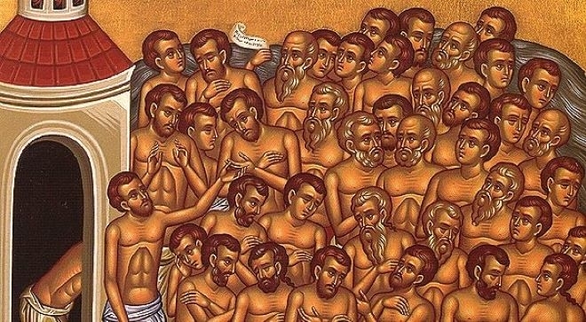 На 9 март Православната църква чества Св Четиридесет мъченици от