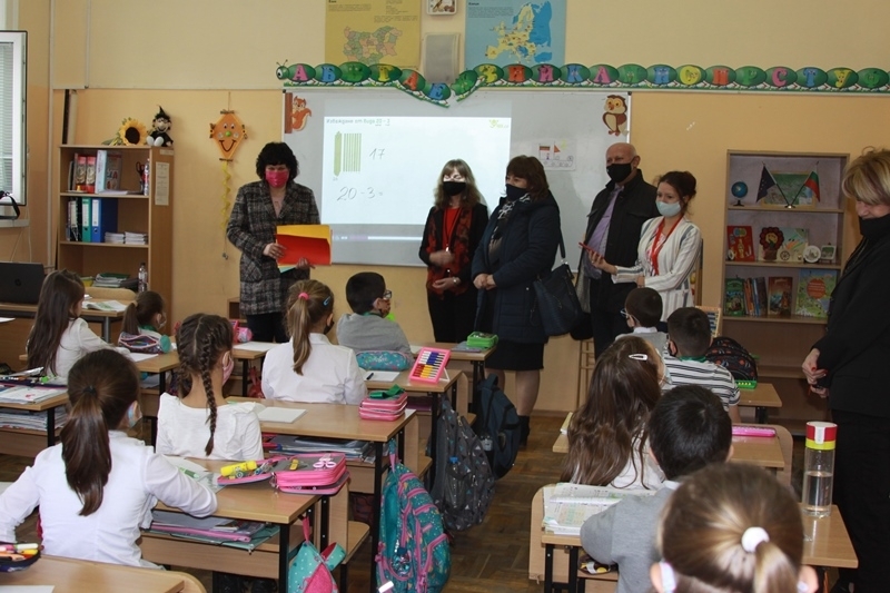 Днес 06 01 2021 г гост на СУ Христо Ботев във Враца