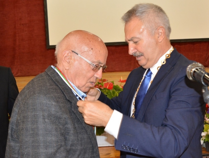 Днес на празника на Монтана Свети Дух академик Ячко Иванов бе