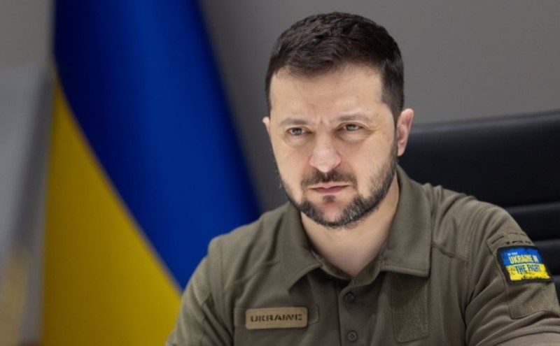 Президентът на Украйна Володимир Зеленски каза че руските сили са