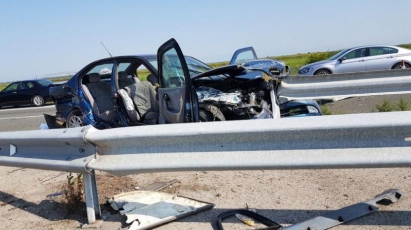 Автомагистрала Тракия отново е блокирана след катастрофа, алармират читатели на