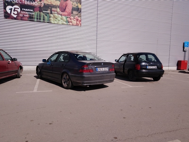 Поредното нагло паркиране във Видин не остана незабелязано от будни