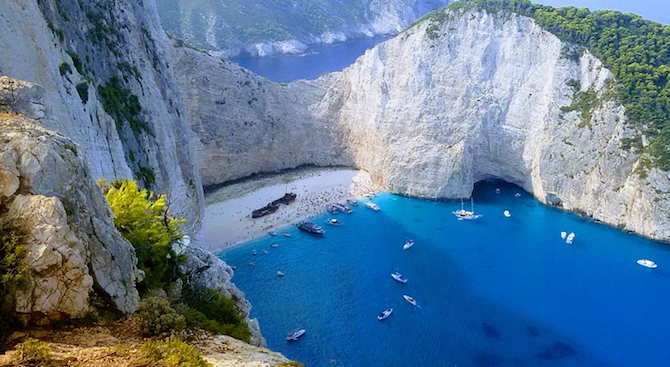 Гръцкият остров Закинтос се е преместил с поне три сантиметра