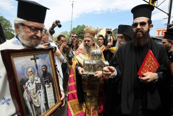 Официално посрещнаха мощите на Светите братя Кирил и Методий /снимки/