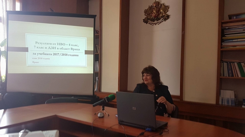 Прогрес в усвояването на знанията и в резултатите от националните