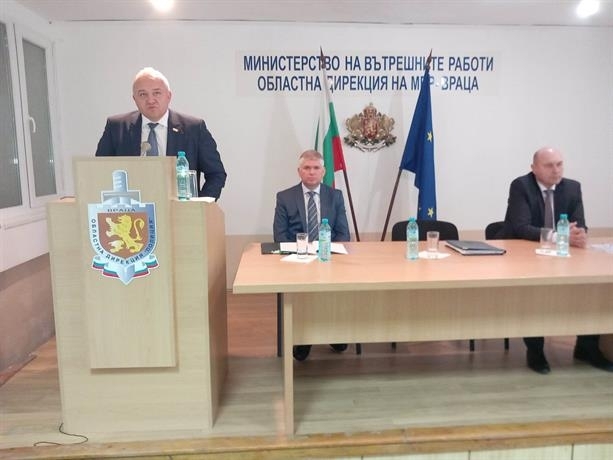 Министърът на МВР Иван Демерджиев изказа задоволство от свършената работа