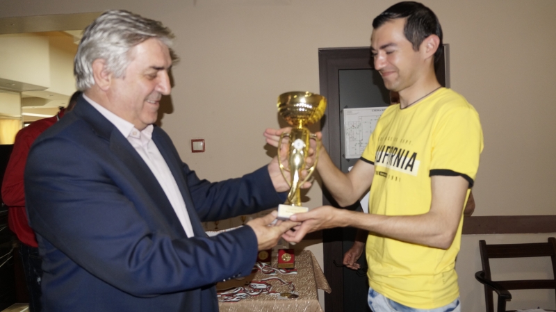 Мартин Коцев спечели Градското индивидуално първенство ГИП по стандартен шахмат
