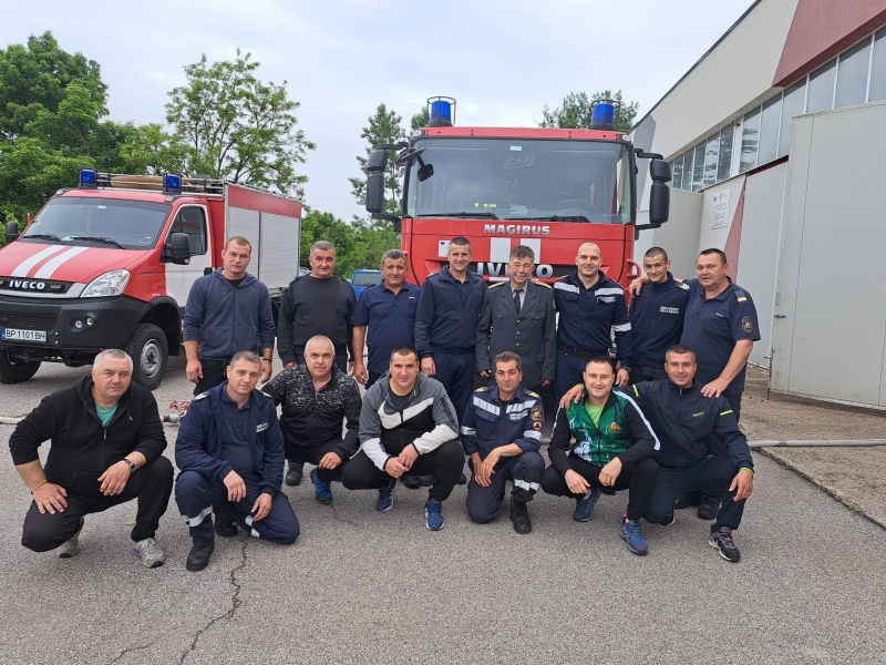 Тази сутрин приключи последното дежурство на гл инспектор Васил Иванов