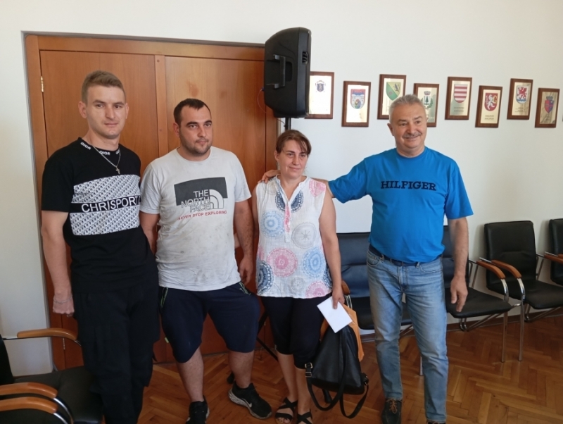 Кметът на Монтана Златко Живков председателят на общинския съвет инж