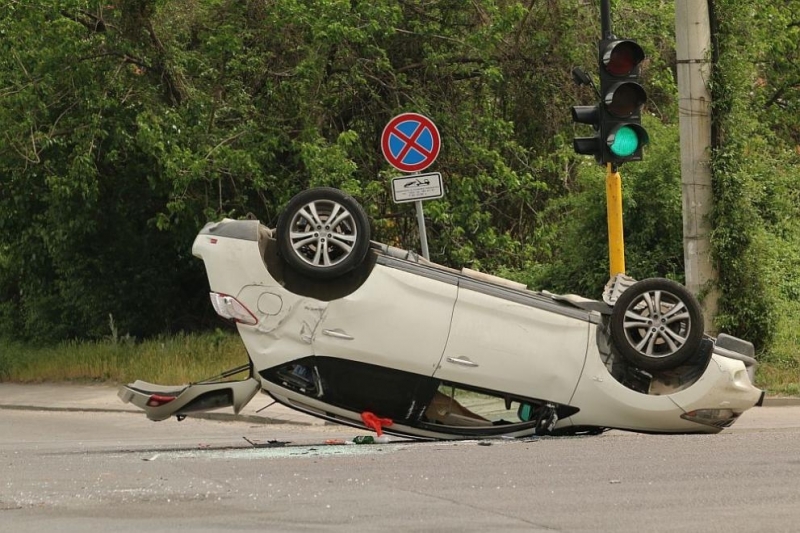 Тежка катастрофа между два коли е станала на столичния булевард