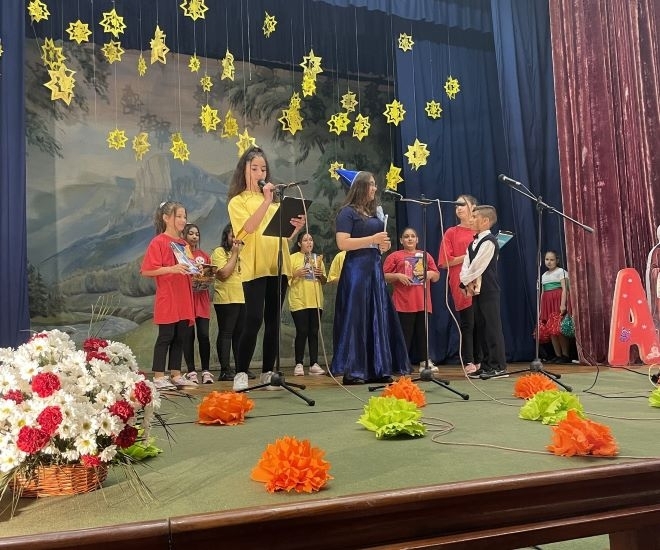 ОУ Св св Кирил и Методий в село Малорад вчера