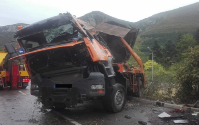 Пиян шофьор предизвика катастрофа на магистрала Тракия Водачът на БМВ