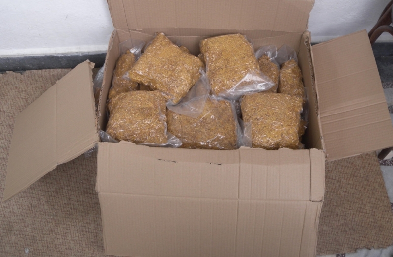 Полицията е иззела контрабанден тютюн във Враца съобщиха от областната