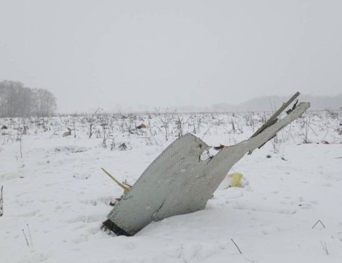 Ден на траур в Русия след самолетната катастрофа при която