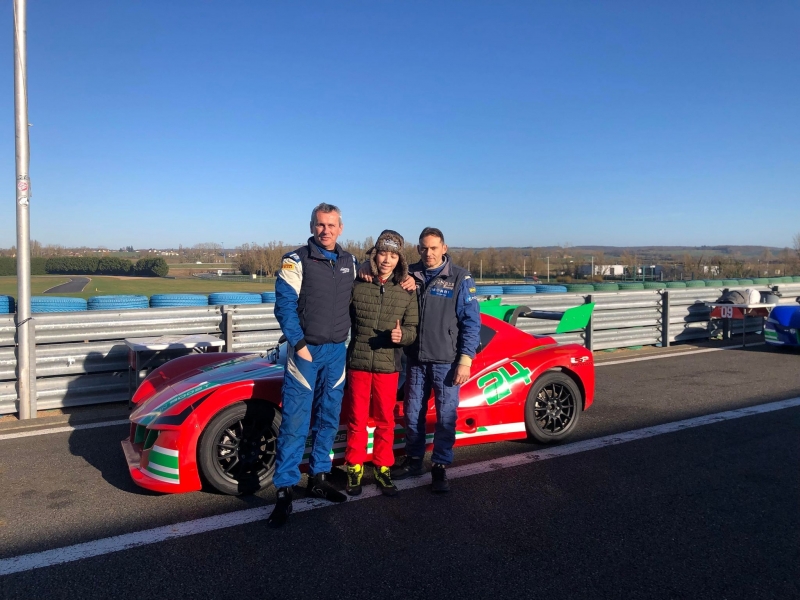 12 годишният картинг пилот Мартин Стоянов от Враца направи своя състезателен