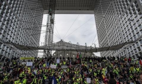 Поредна демонстрация на движението на Жълтите жилетки се проведе в