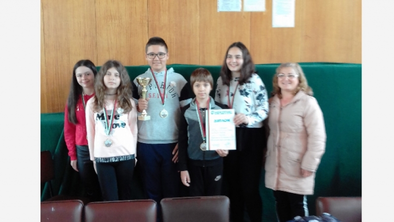 6 СУ Отец Паисий Монтана стана републикански шампион на национална