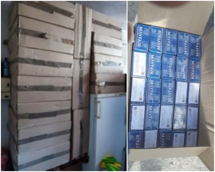 Удар на полицията в Пловдив: Арестуваха контрабандист на цигари за близо 80 бона
