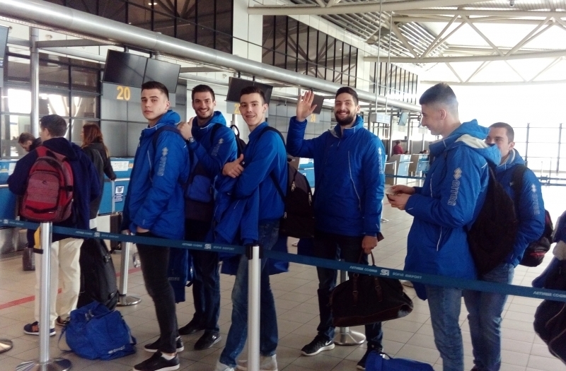 Отборът на Монтана замина тази сутрин за Гърция В сряда