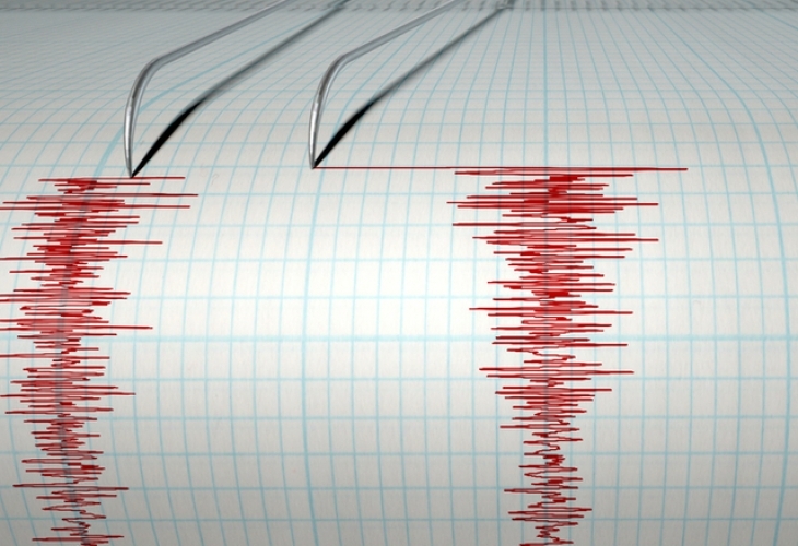Земетресение с магнитуд 5 1 по скалата на Рихтер е регистрирано