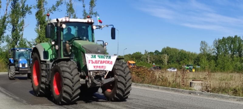 Земеделски производители от Врачанско се включиха в националния протест на