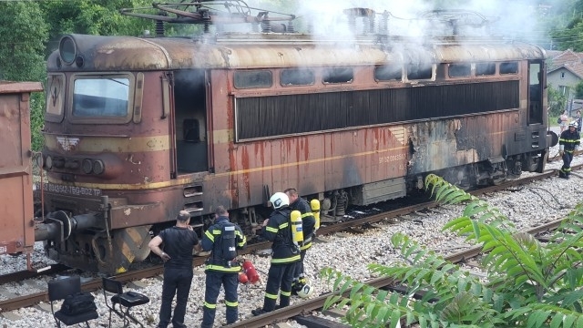 В четвъртък вечерта се е запалил бързият влак София-Варна. Сигнал