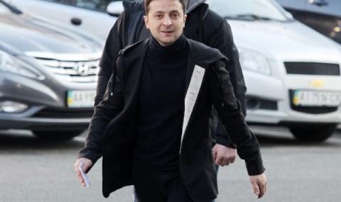 Фаворитът за следващ президент на Украйна Володимир Зеленски обяви че