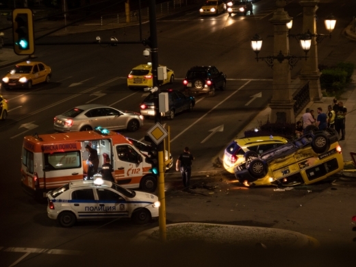 Катастрофите в София нямат край Пореден сблъсък е станал тази
