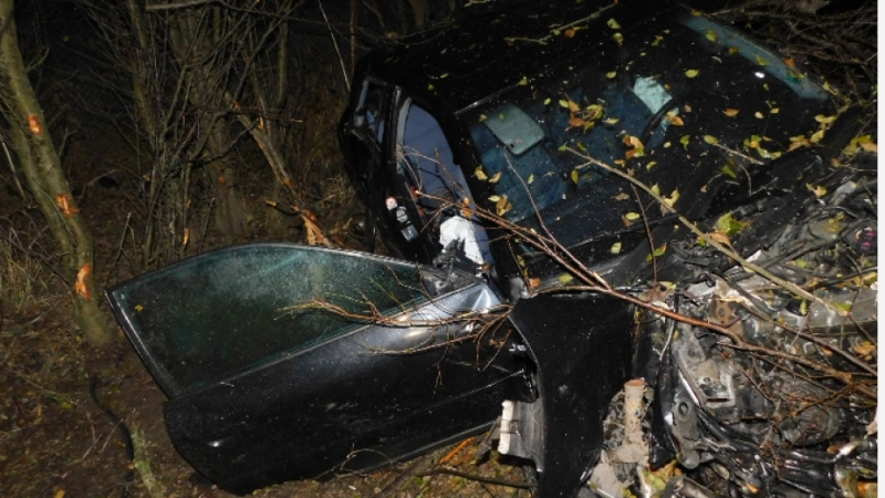 Пиян шофьор е катастрофирал в Монтанско съобщиха от полицията в