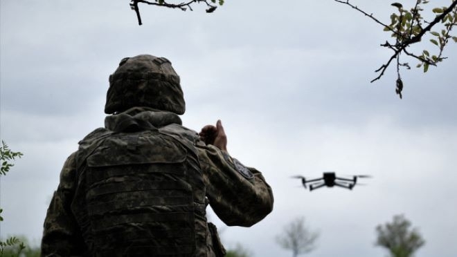 Руското министерство на отбраната съобщи, че украински дрон е бил
