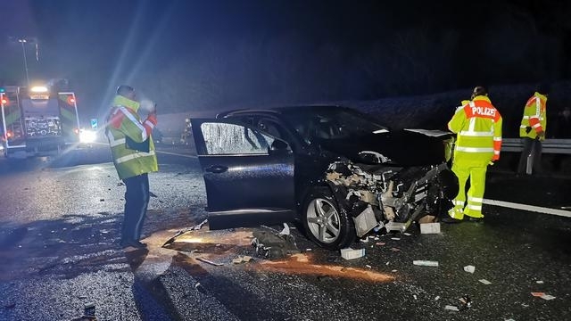 Усложнената зимна пътна обстановка в части от Германия доведе до