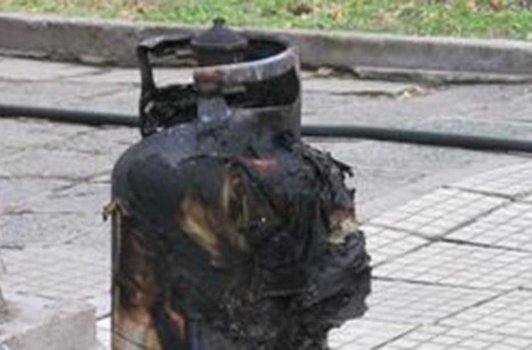 Сигнал за взривила се газова бутилка в монтанското село Черкаски