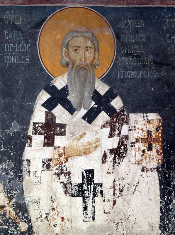На 5 декември православната църква чества преподобни Сава Освещени Синът