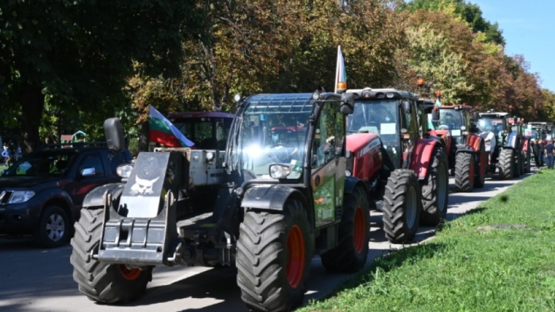 Национален тридневен протест организират зърнопроизводители от цялата страна на 29