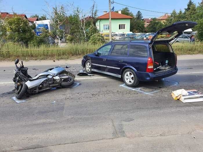Надрусан дядо причини катастрофа с моторист във Видин съобщиха от