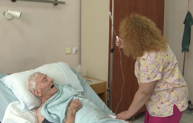 101 годишния дядо Тодор буквално възкръсва два пъти в рамките на