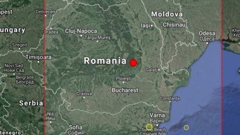 Земетресение с магнитуд 4 7 по скалата на Рихтер е