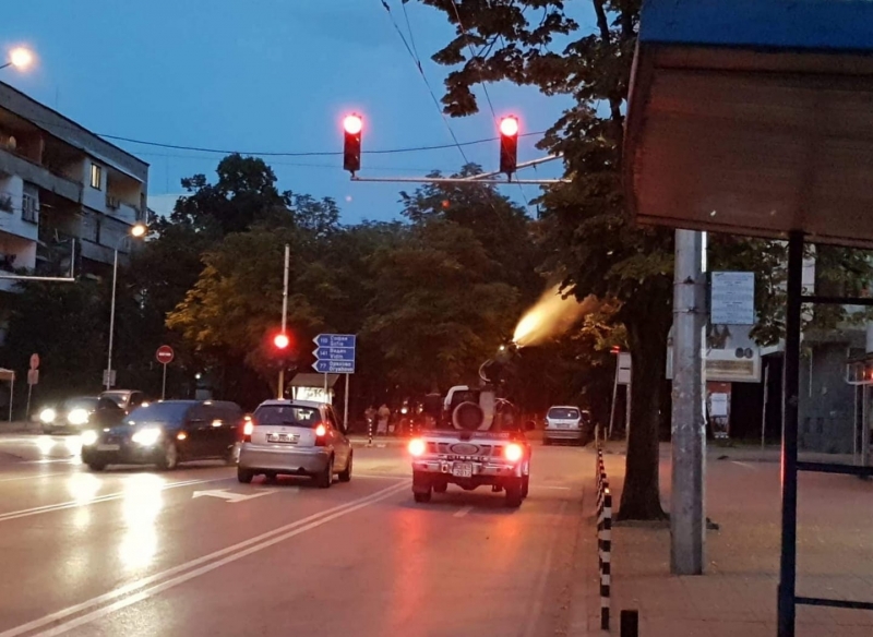 От вчера след 20 30 часа започнаха дейностите по третиране