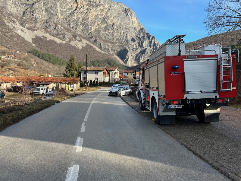 Жена пострада в тежка катастрофа във врачанското село Згориград видя