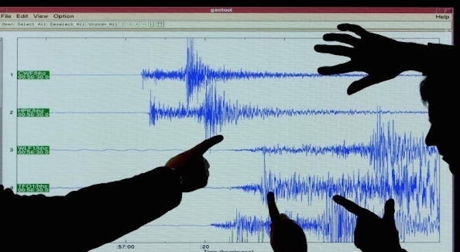 Земетресение с магнитуд 6.7 бе регистрирано югоизточно от Фиджи, предаде